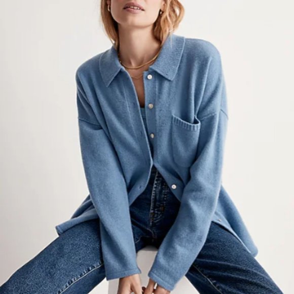 Madewell Sweaters - Madewell Donni collab cashmere Sweater